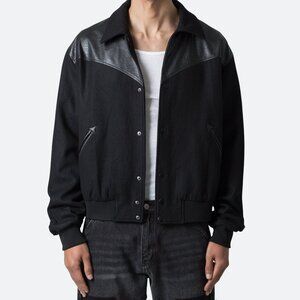 mnml Cowboy Jacket - Black/Black Size SBlack/Black / S